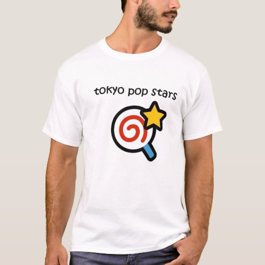 pop ster! t-shirt (Voorkant)