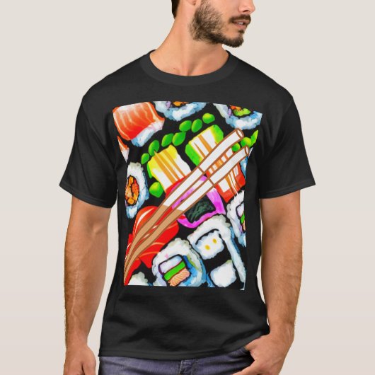 Pop Sushi T-shirt (Voorkant)