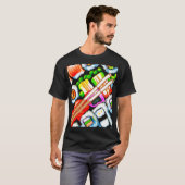 Pop Sushi T-shirt (Voorkant volledig)