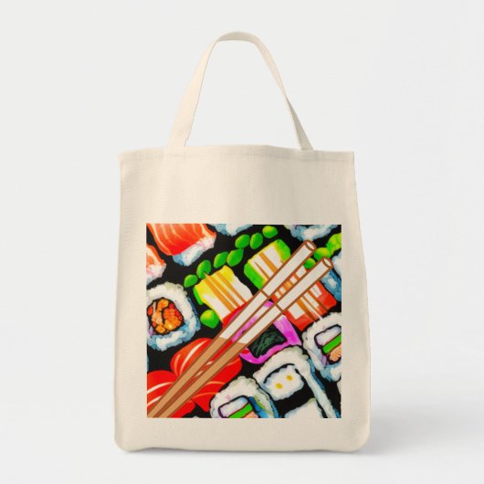 Pop Sushi Tote Bag (Voorkant)