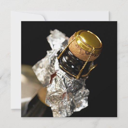 Pop the Cork Invitation (Devant)