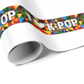 pop uit het hart van korea cadeaupapier (Rol Hoek)