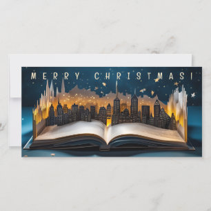 Pop-up Boek Stad om middernacht 2 Merry Christmas 