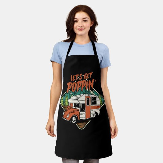 Pop Up Camper Tent Trailer RV Poppin Mobil Schort (Gedragen)