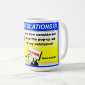 Pop-Up of My Life Funny Mug (Devant droit)