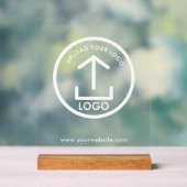 Pop Up Shop Clear Banner Business Logo Website (Neutre)