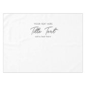 Pop Up Shop Modern Market Stall Display Achtergron Tafelkleed (Voorkant (Horizontaal))