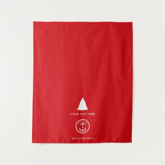 Pop Up Winkel Tafel Banner Kerstmarkt kraam Wandkleed (Voorkant)