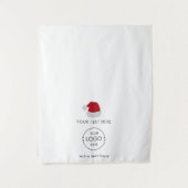 Pop Up Winkel Tafel Banner Kerstmarkt kraam Wandkleed (Voorkant)