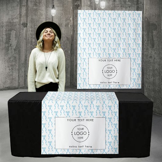 Pop Up Winkel Tafel Runner Banner Business Logo Bo Wandkleed