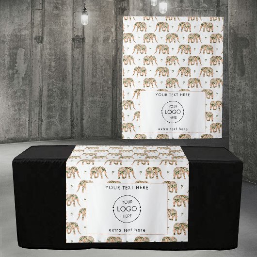 Pop Up Winkel Tafel Runner Banner Logo Exotic Wandkleed