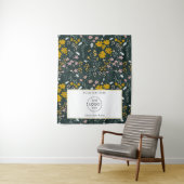 Pop Up Winkel Tafel Runner Banner Logo Wildflowers Wandkleed (In situ)