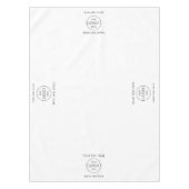 Pop Up Winkel Tafel Runner Banner Zakelijke Logo T Tafelkleed (Voorkant)