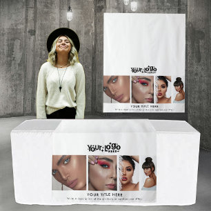 Pop-upshop tafelkleed banner zakelijke foto's wandkleed