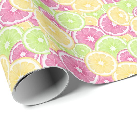 Pop van Bright en fruit Cadeaupapier (Rol Hoek)