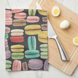 Pop van de Franse Macarons Theedoek
