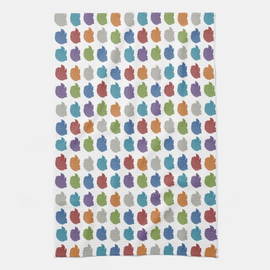 Pop van egel theedoek (Verticaal)