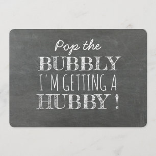 Pop van het Bubbly Funny Bridesmaid Proposal Kaart