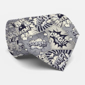 Pop van komische boeken Kunst Stropdas (Opgerold)