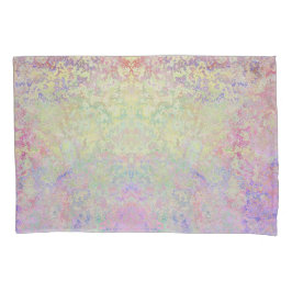 Pop van pasta kleurrijke alcoholinkt Abstract Kussensloop