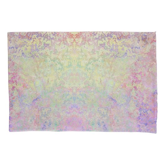 Pop van pasta kleurrijke alcoholinkt Abstract Kussensloop (Voorkant)