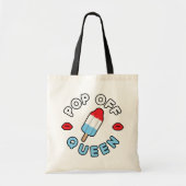 Pop van Queen Popsicle Tote Bag (Voorkant)