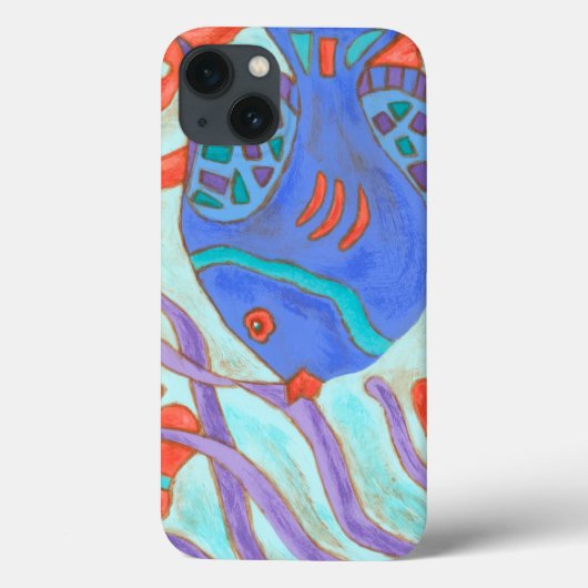 Pop vis Case-Mate iPhone case (Achterkant)