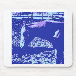 Pop voor paardengrazing muismat