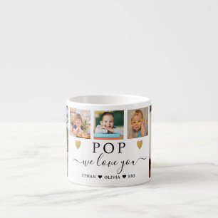 POP We Love You Grandkids 5 Fotocollage Espresso Kop