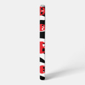 Pop Zebra Samsung Galaxy Hoesje (Linkerkant)