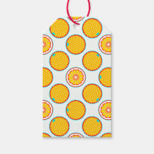 PopArt Citrus Cadeaulabel