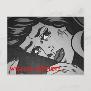 Popart Postcard Briefkaart