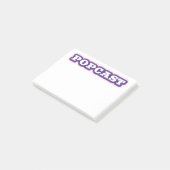 POPCAST post-it notes (Incliné)