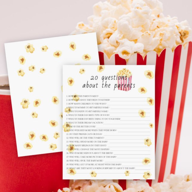 Popcorn - 20 vragen over de ouders (Creator heeft geüpload)