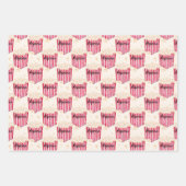 Popcorn 3 pack Gift Wrap Inpakpapier Vel (Voorkant 3)