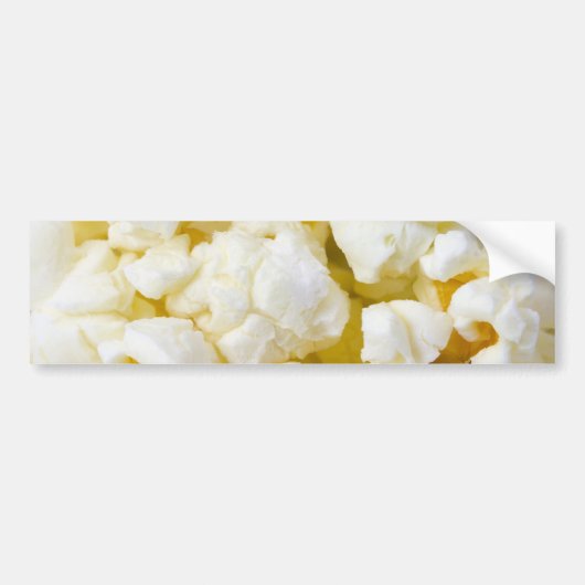 Popcorn-achtergrond Bumpersticker (Voorkant)