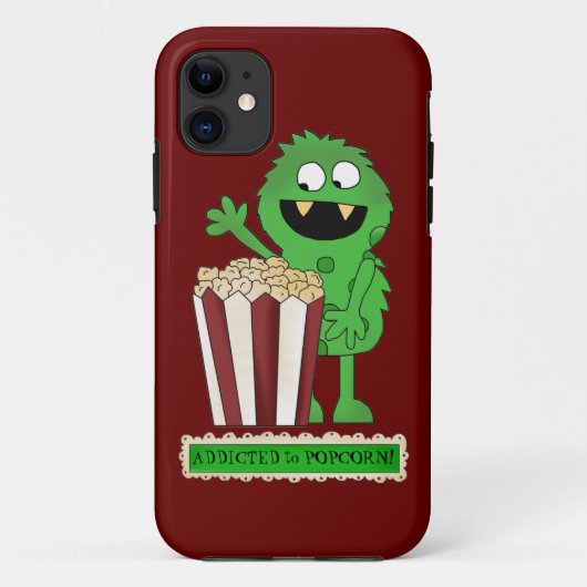 Popcorn Addict iPhone5 case mate daar (Achterkant)