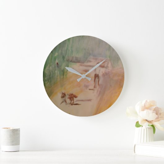 Popcorn Anime Abstract Grote Klok (Huis)