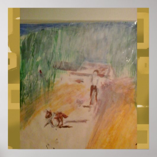 Popcorn Anime Abstract Poster (Voorkant)