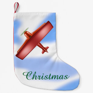 Popcorn Anime Cool Red Aviation Christmas Stocking Kleine Kerstsok