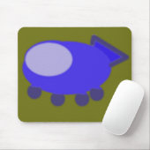 Popcorn Anime Puppy Ruimteschip Mousepad Muismat (Met muis)