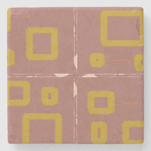 Popcorn Anime Save My Table Stone Onderzetter (Voorkant)