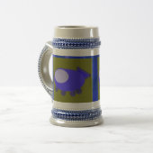 Popcorn Anime Testez Votre Buddy Stein Mug (Devant gauche)