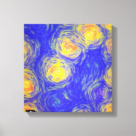 Popcorn Art Canvas Afdruk (Voorkant)