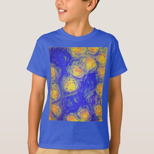 Popcorn Art T-shirt (Voorkant)