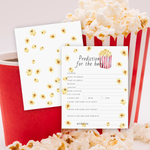 Popcorn baby shower Voorspellingen en advies baby