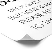 Popcorn Bar Wedding of Party Sign Poster (Hoek)