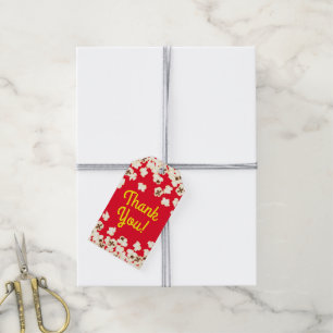 Popcorn Birthday Party Movie Theater Cadeaulabel