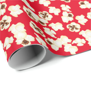 Popcorn Birthday Party Movie Theater Cadeaupapier