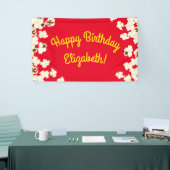 Popcorn Birthday Party Movie Theater Spandoek (Beurs)